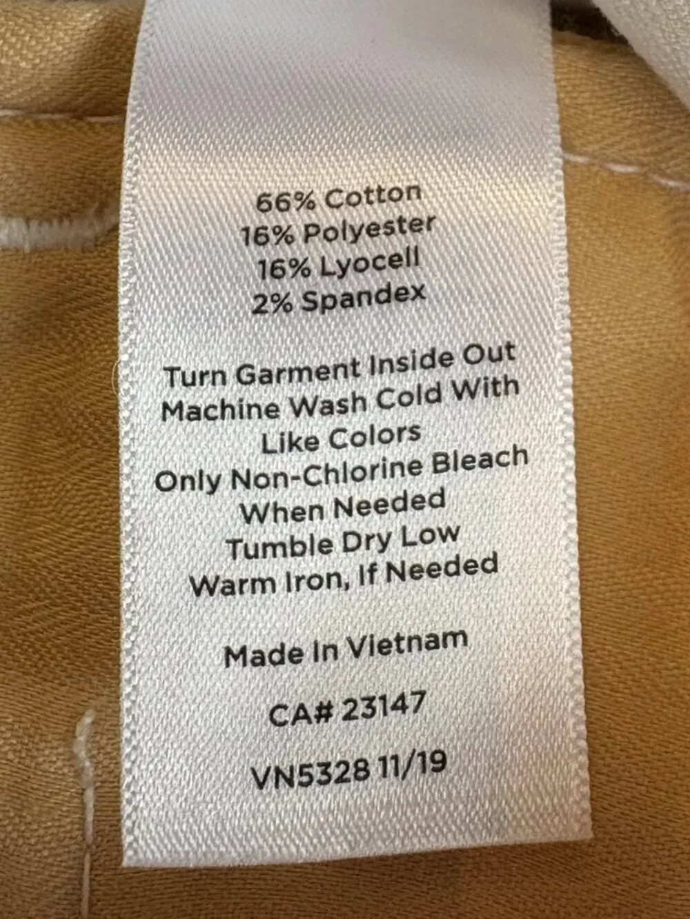Talbots White Curvy High-Waist Wide-Leg Crop Jeans Womens Size 8 - Picture 11 of 12